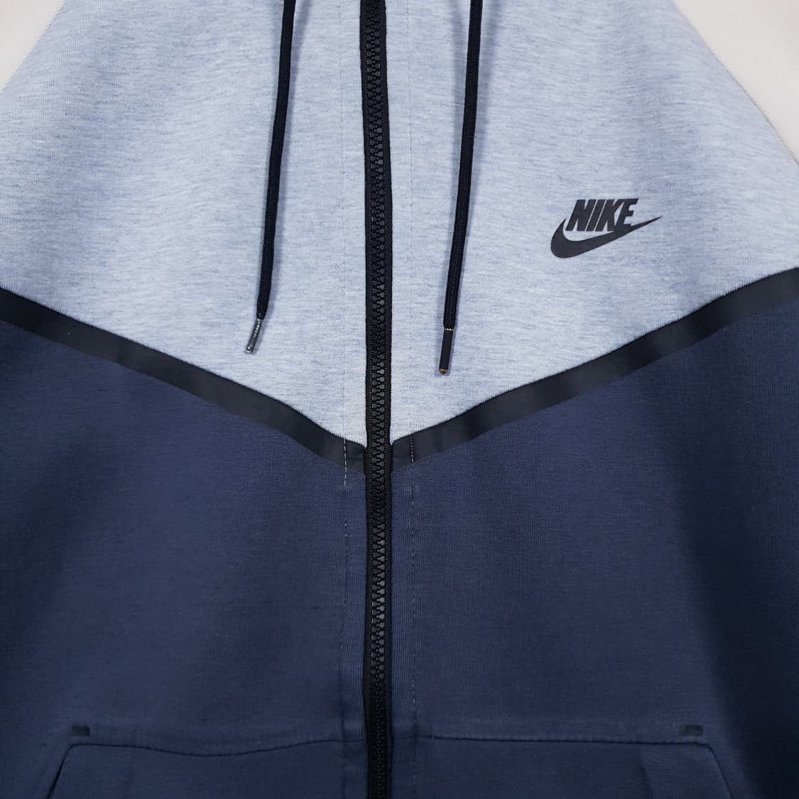 110 (2XL) 나이키 테크팩 플리스 윈드러너 배색 후드집업 후디 자켓 상품이미지5
