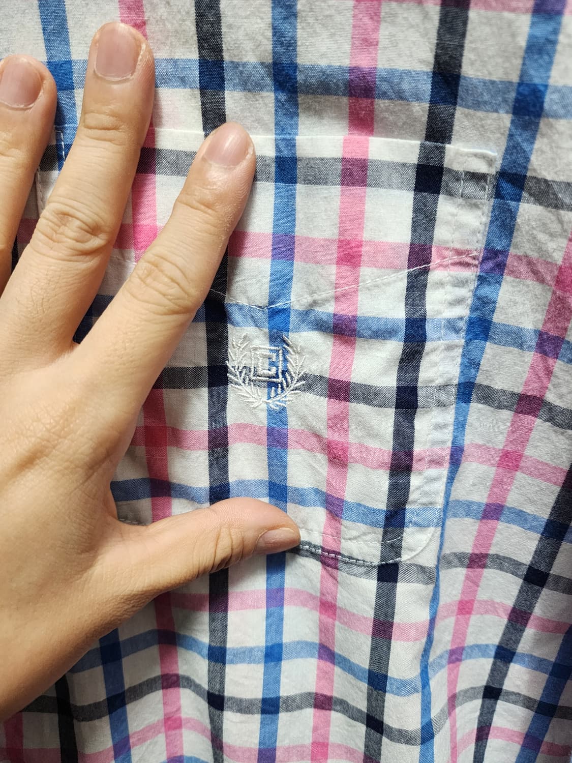 (빅사이즈) CHAPS 챕스 랄프로렌 체크셔츠 상품이미지3