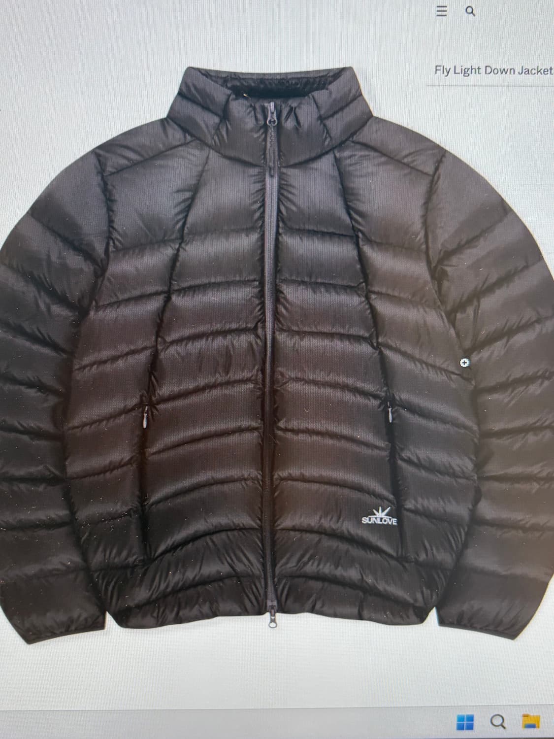 썬러브 경량패딩  상품이미지1
