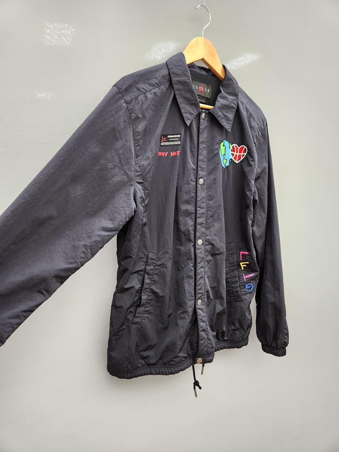 Jordan Why Not Coach Jacket (Black) 상품이미지2