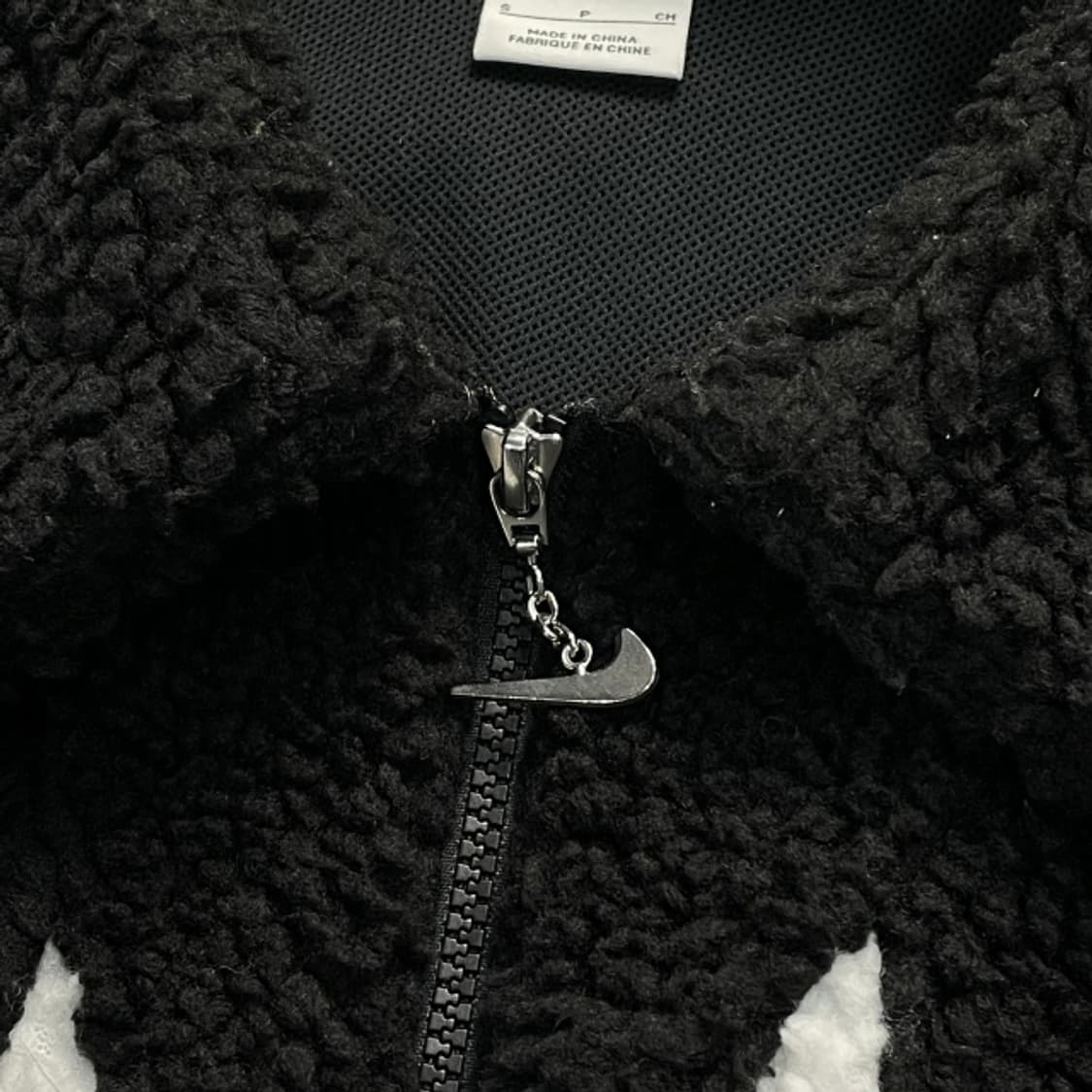 나이키 더블 스우시 뽀글이 후리스 자켓 상품이미지5