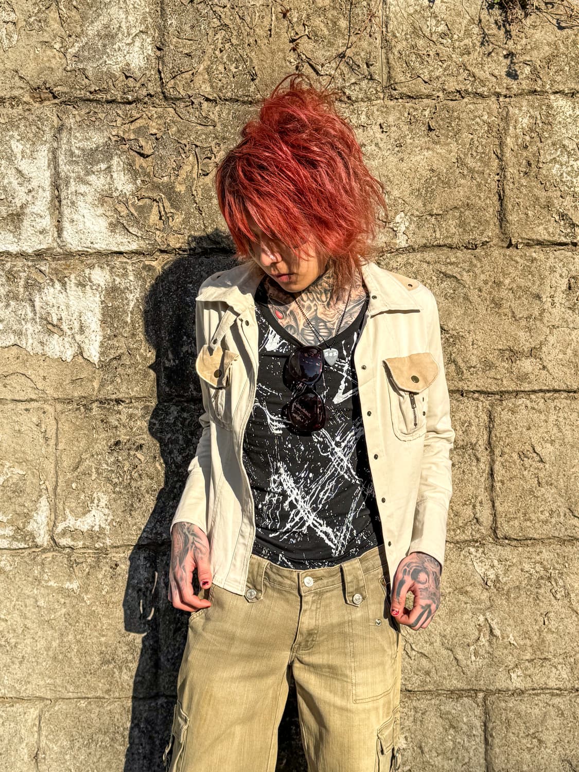 zipper pocket details Shirt 상품이미지1