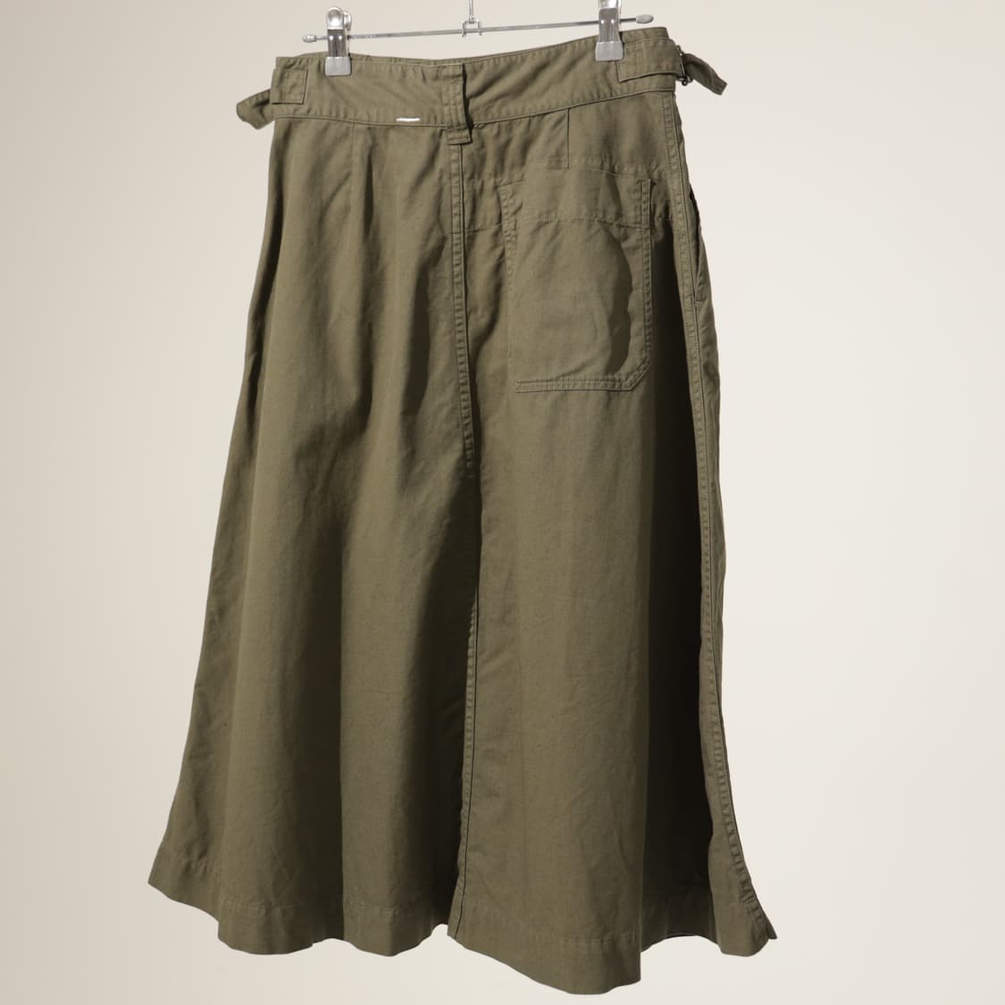 마가렛호웰 MHL 투턱 코튼 스커트 상품이미지4