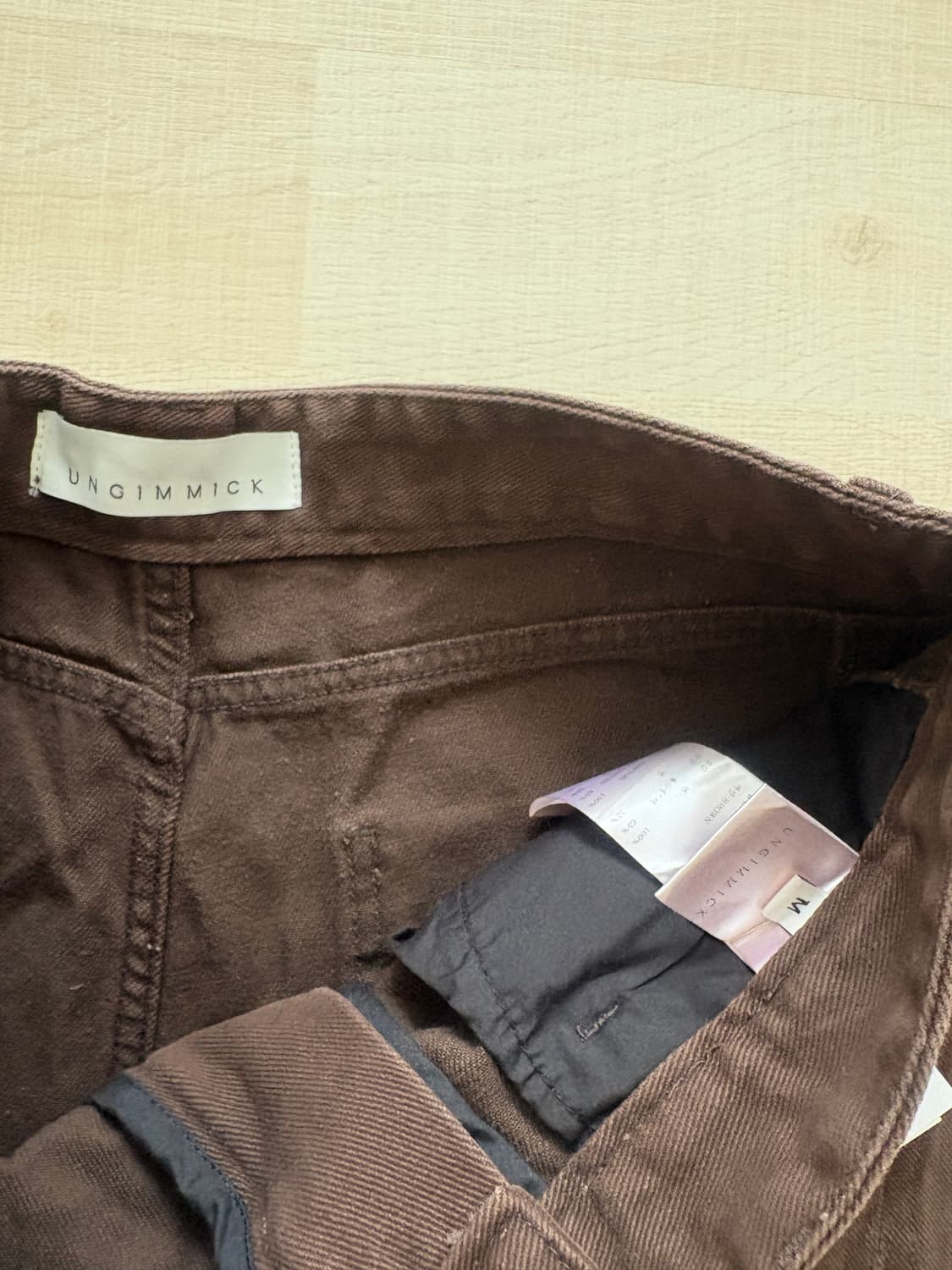 언지미크 팬츠 새상품 M 상품이미지8