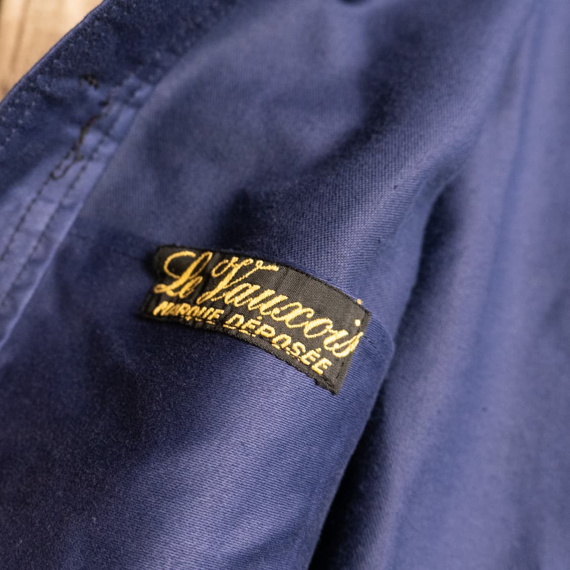 40s French Blue moleskin work jacket  상품이미지3