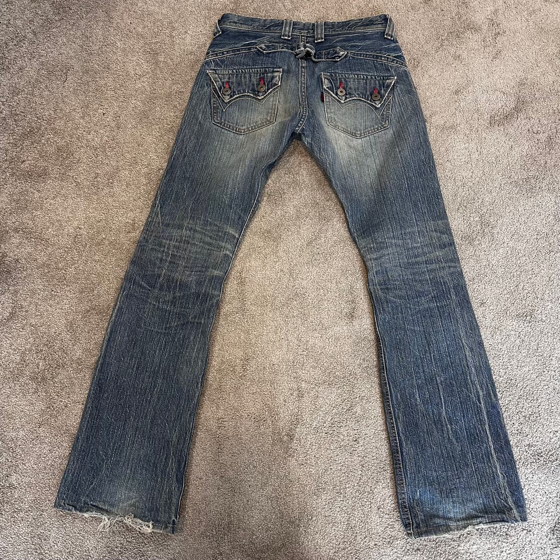 에드윈 신치백 로우라이즈 부츠컷 데님(27) 상품이미지1