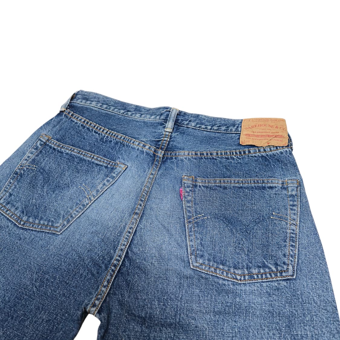 [32] 웨어하우스 세컨핸드 1101 데님 팬츠 라이트 인디고 상품이미지6