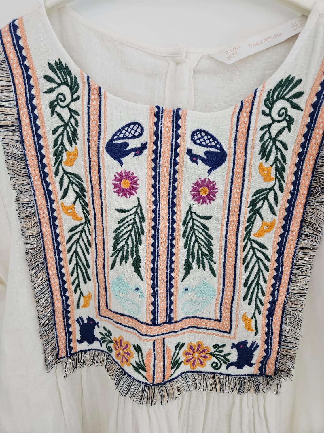 모리걸 자수 블라우스 상품이미지3