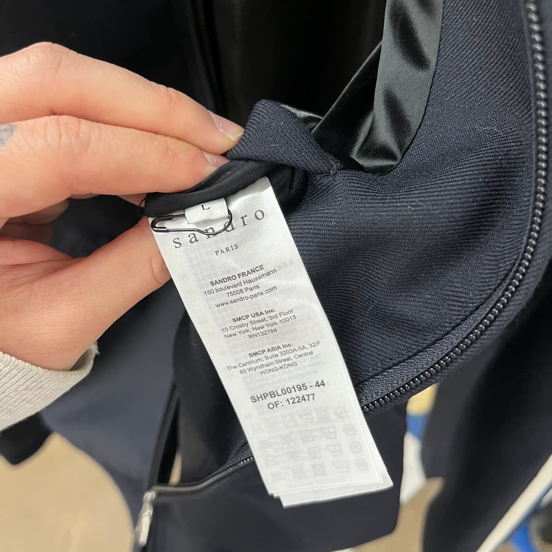 산드로옴므 트랙 셋업 L/44 상품이미지4