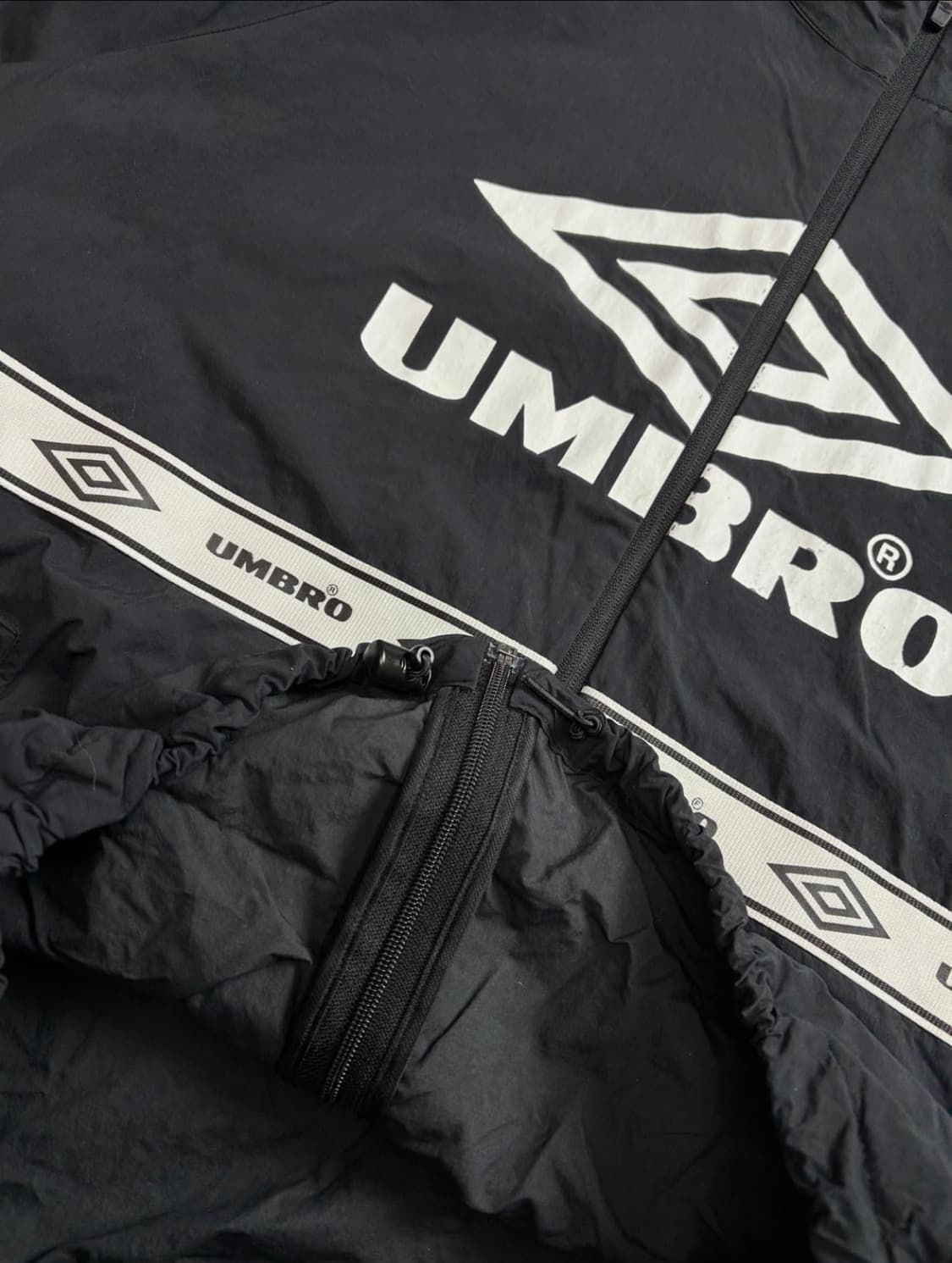 엄브로 멀티 빅로고 올드스쿨 바람막이 자켓 3631 상품이미지4