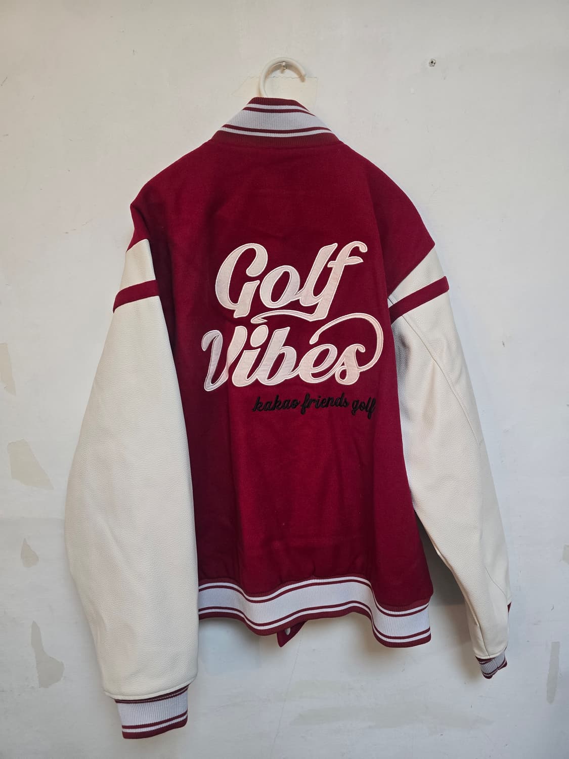 카카오프렌즈 골프 바시티 자켓 L (298,000원) 새상품 상품이미지4