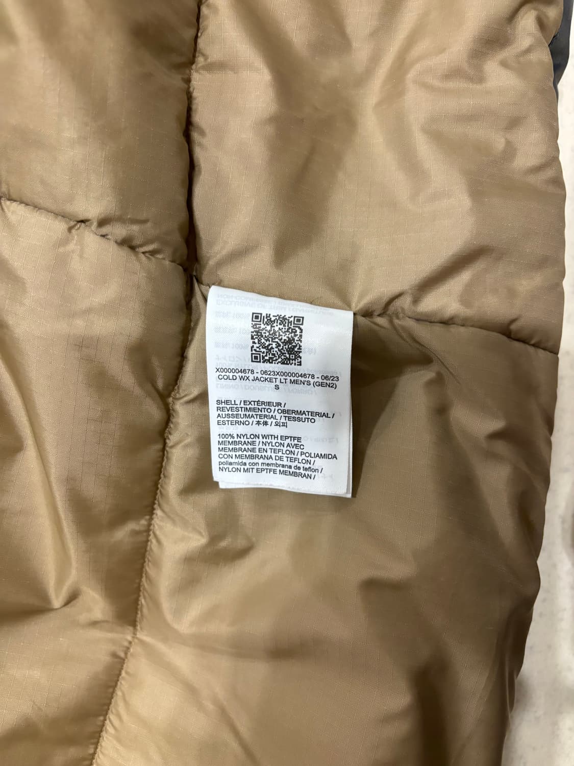 [S] 아크테릭스 리프 콜드 WX GEN 2 논후디 크로커다일 상품이미지8