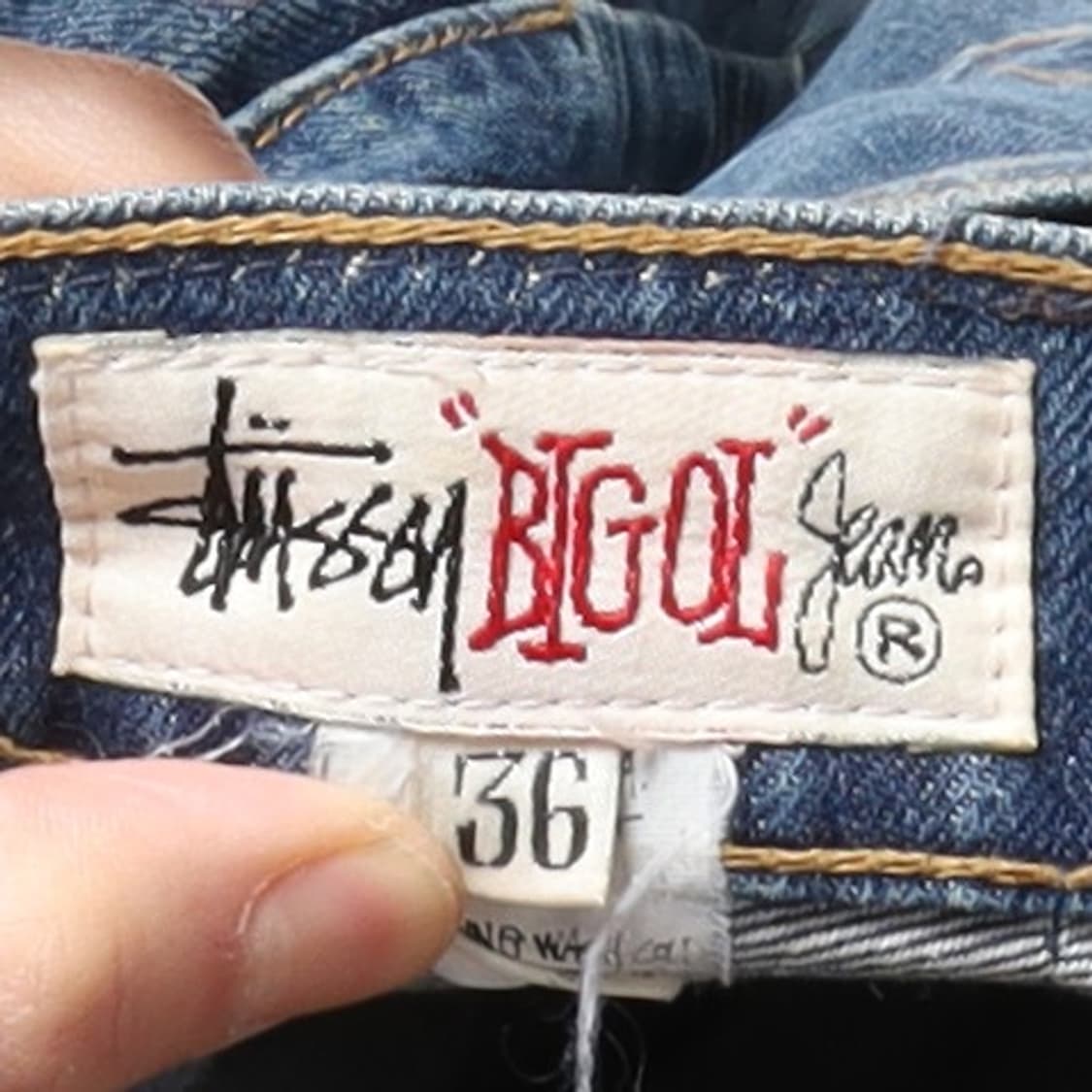 스투시 빅올진 Stussy Bigol Jeans   상품이미지8