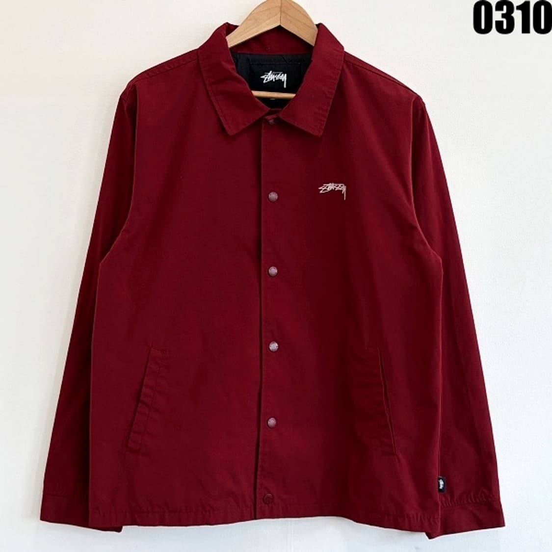 스투시(Stüssy) 클래식 로고 코치 자켓 M 상품이미지1