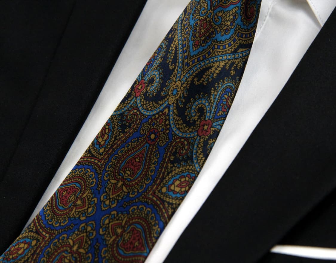 랑방 8.8cm A등급 프랑스 남자 명품넥타이 상품이미지5