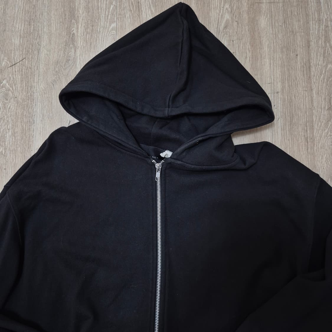 퍼스널팩 오버핏 프리미엄 솔리드 후드집업 M(95) 상품이미지2