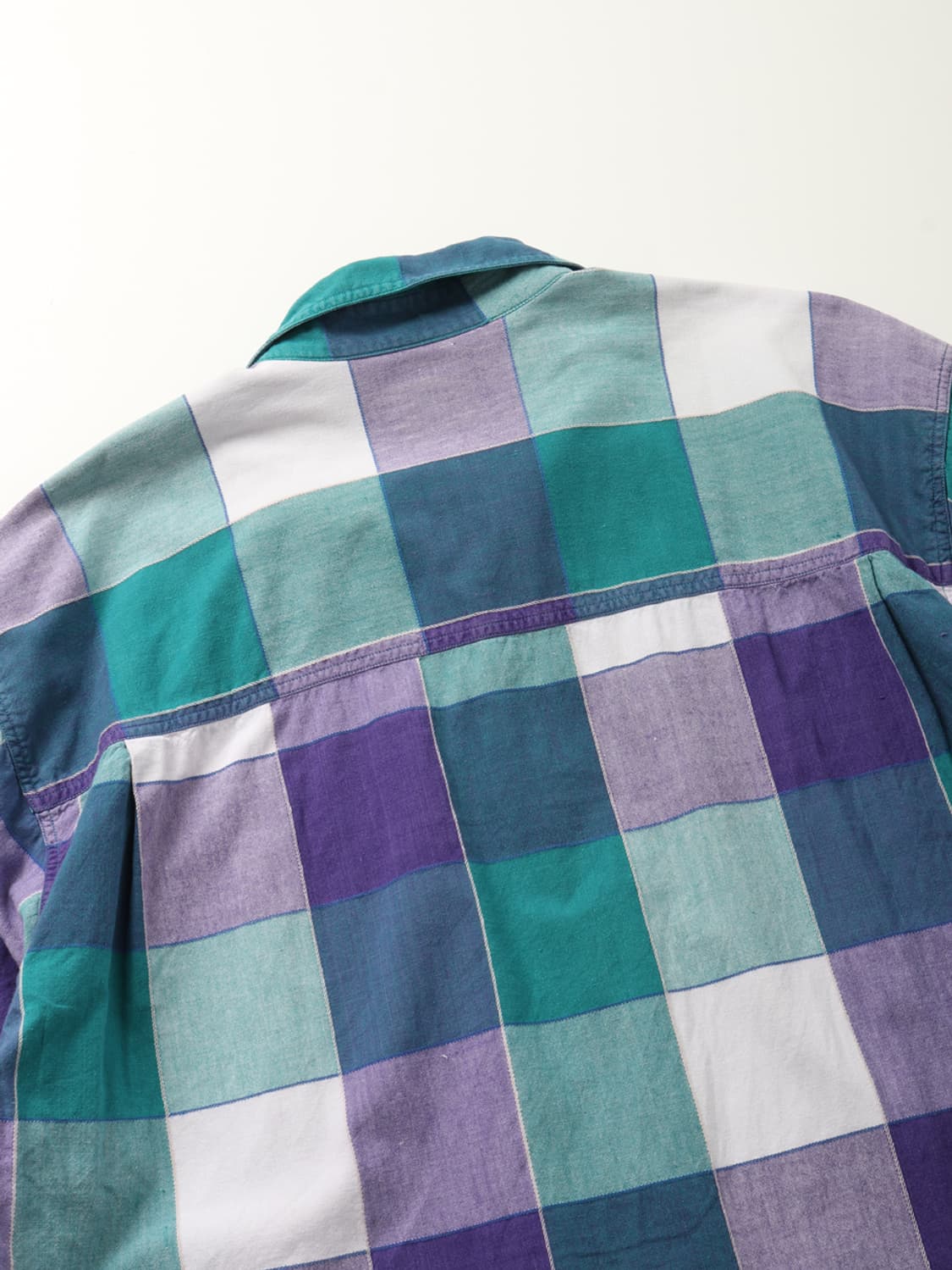 Eddie Bauer 90s Plaid Half Shirt 상품이미지9