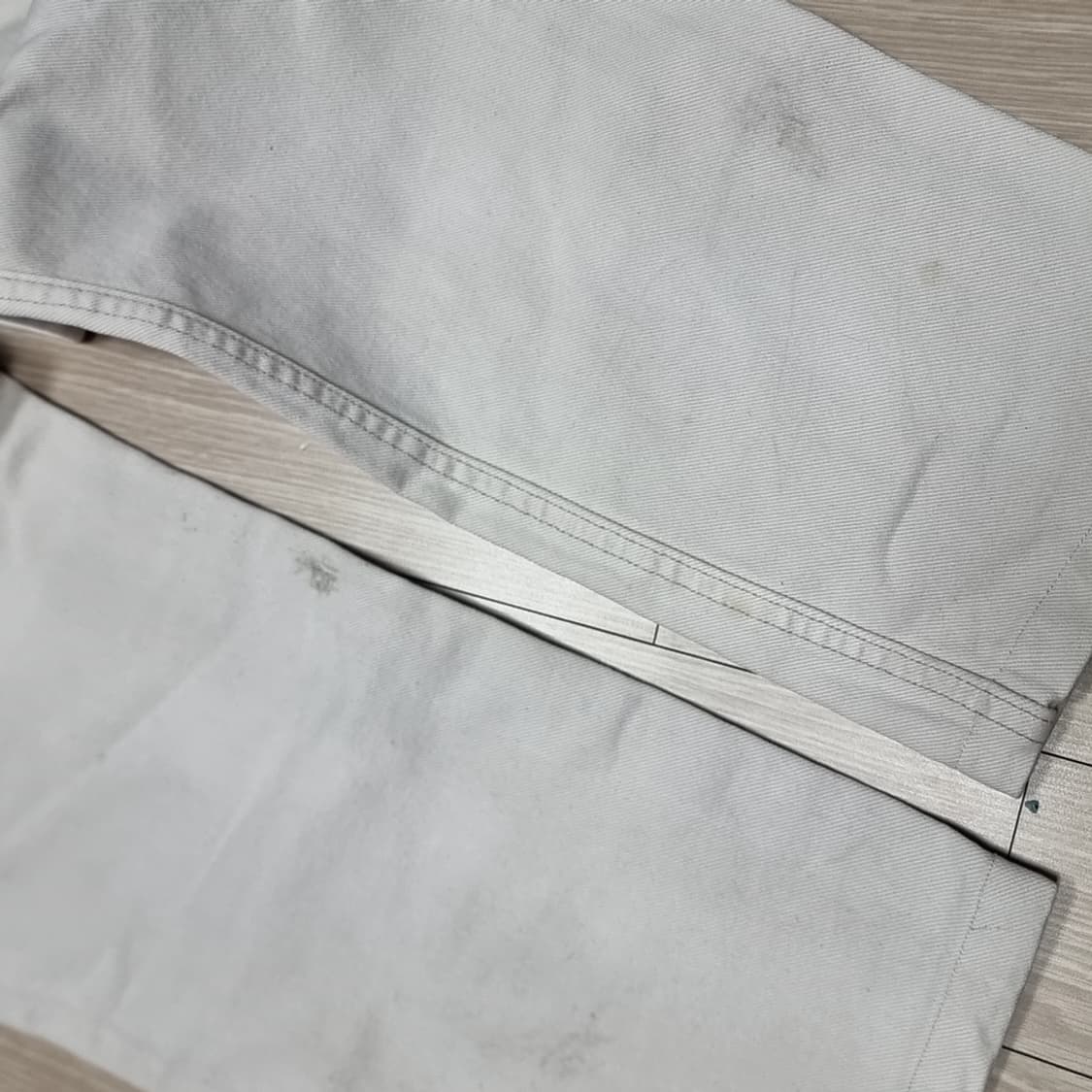 미제 usa 80s 리바이스550 아이보리 데님(34) 상품이미지8