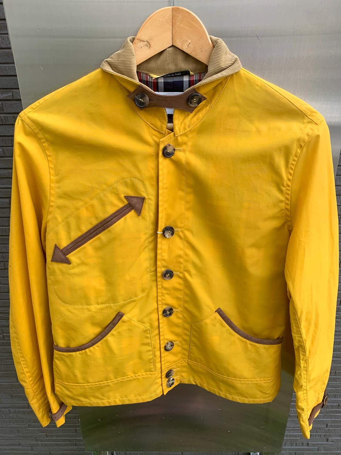 메종 마르지엘라 웨스턴 자켓 (chrome yellow) 상품이미지6