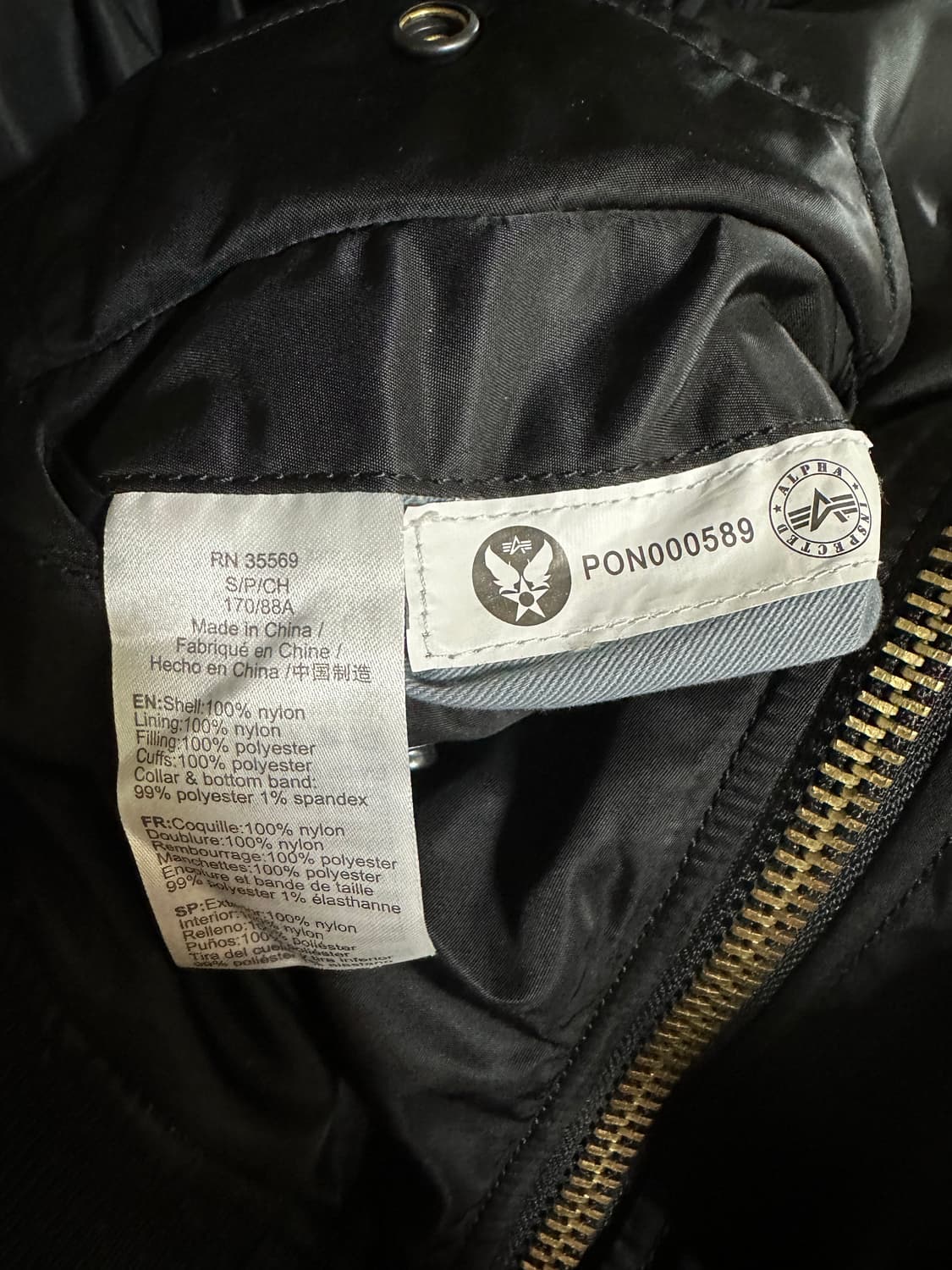 알파인더스트리 아폴로 ma-1 s 상품이미지4