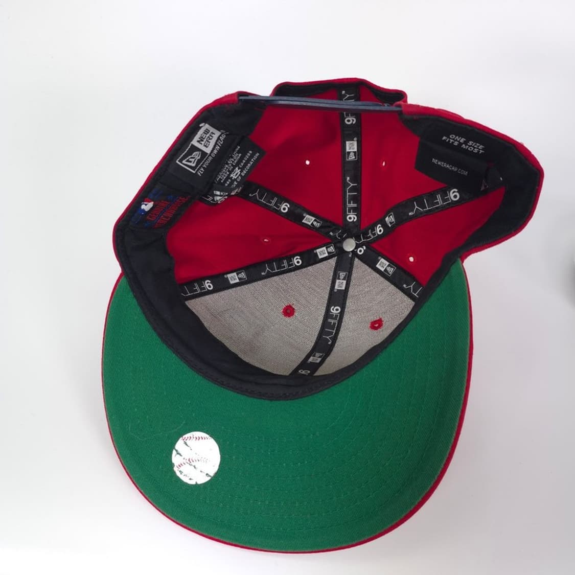 뉴에라 9FIFTY LA 에인절스 레드 스냅백 상품이미지2