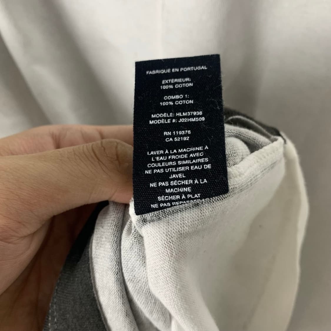 헬무트랭 로고 스프레이 페인트 티셔츠 (M) 상품이미지5