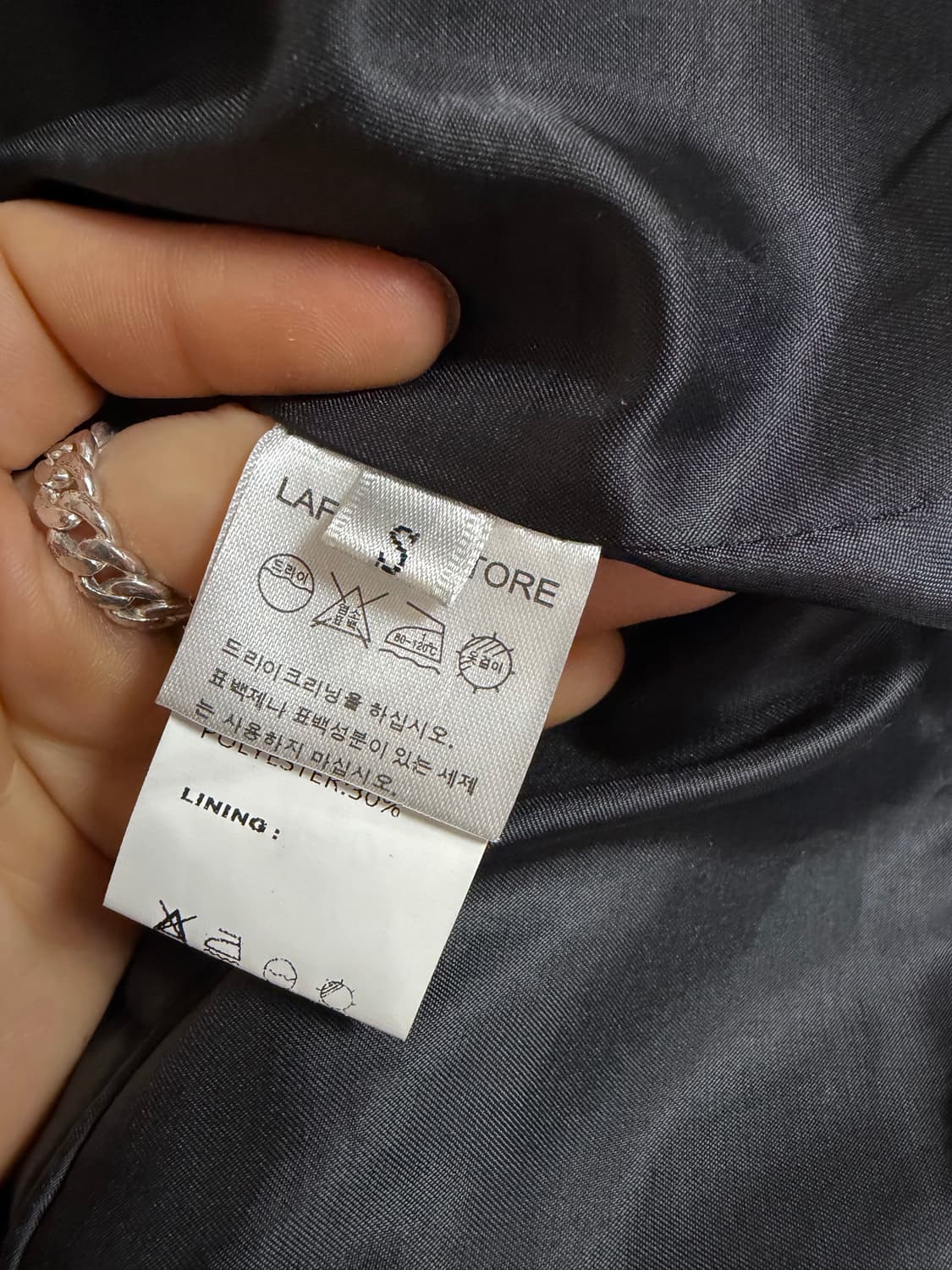 라퍼지스토어 우먼 울 봄버자켓 S 상품이미지3