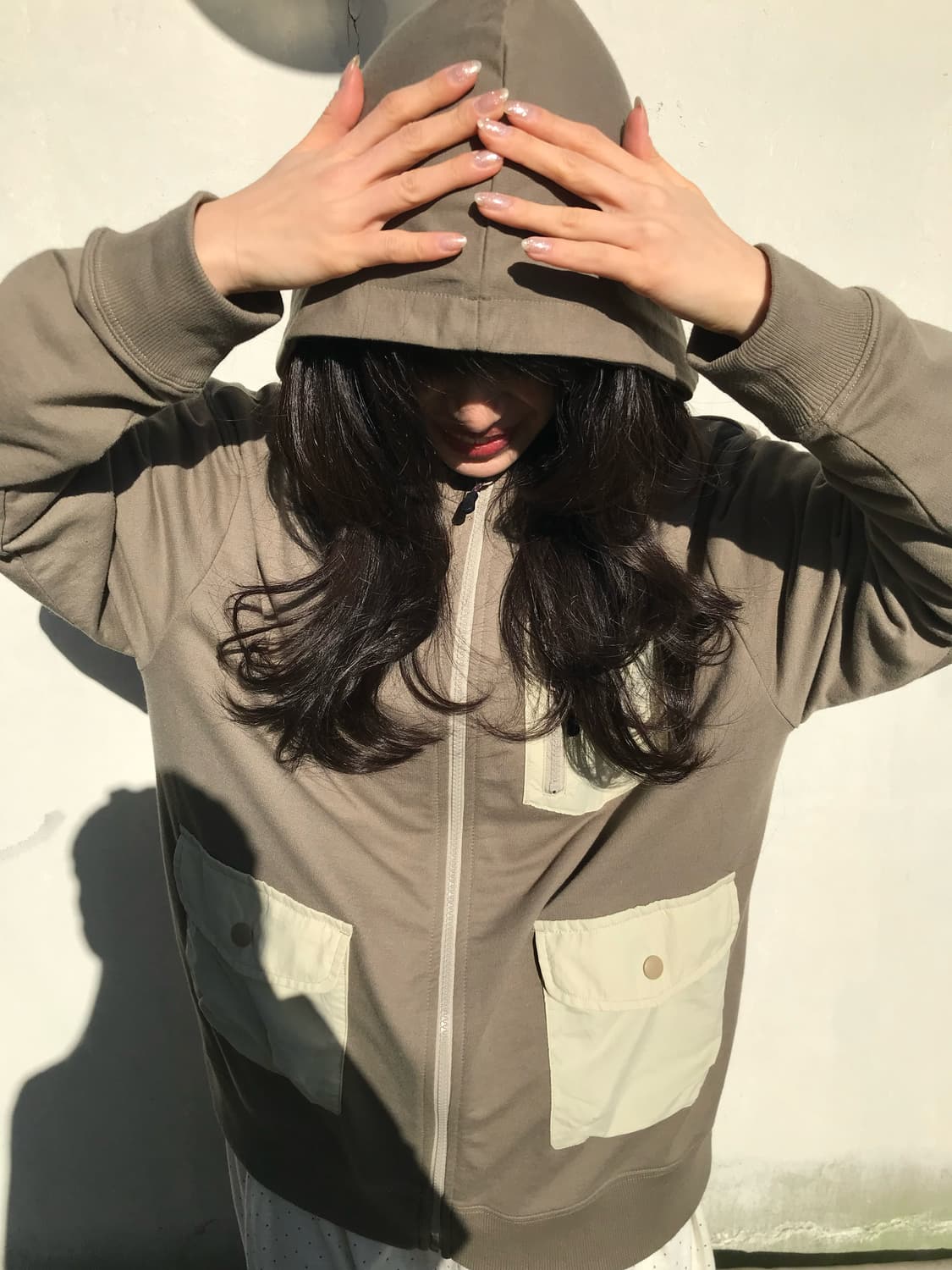 Logos Park 포켓 후드 집업 상품이미지5