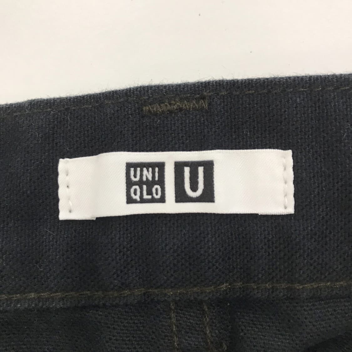 유니클로U 베이커 치노팬츠 블랙 [31인치] 상품이미지4