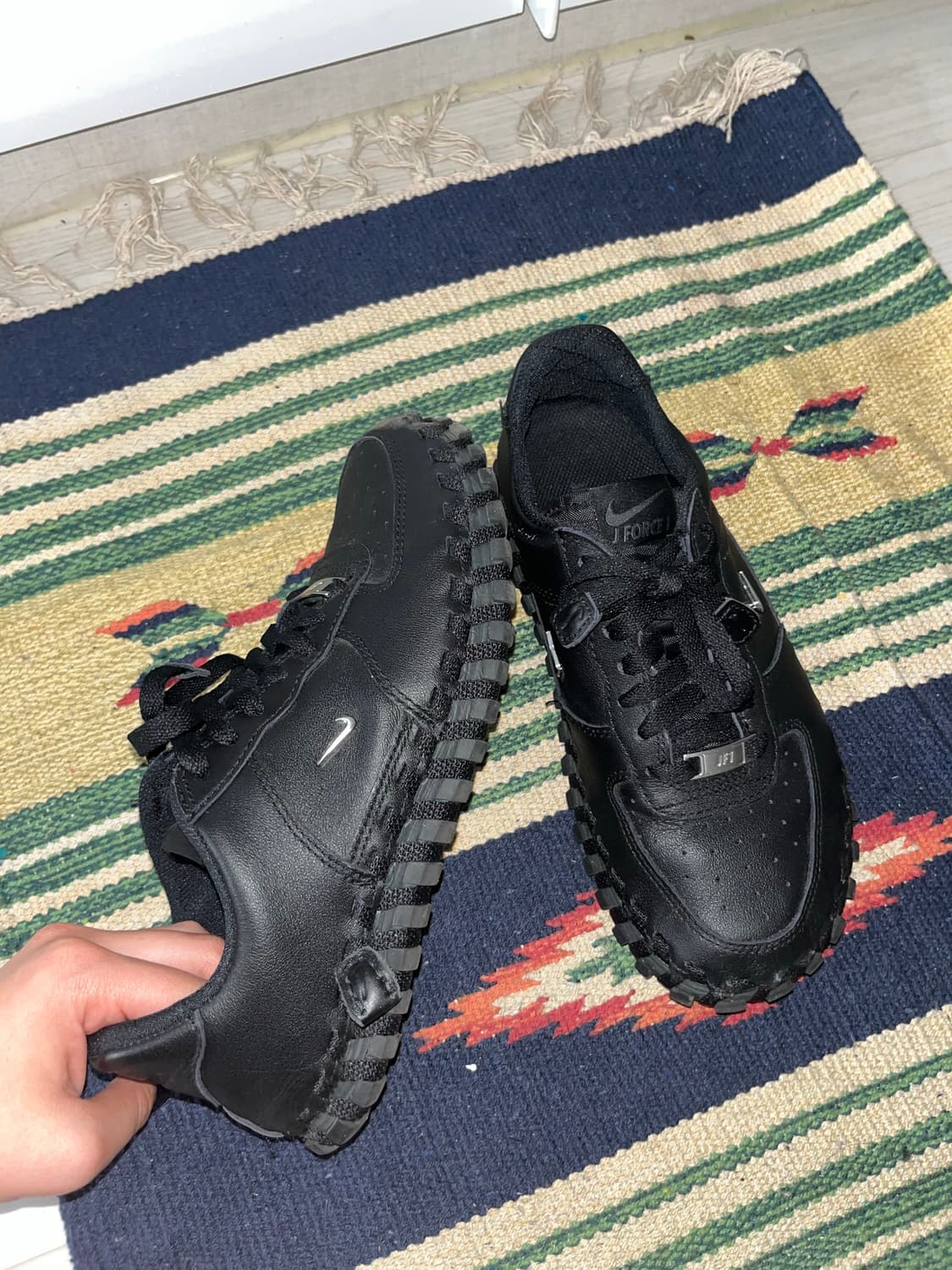 나이키 자크뮈스 포스 1 로우 블랙 240 상품이미지2