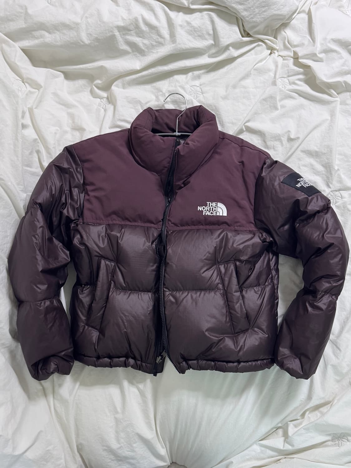 (W)노스페이스 화이트 라벨 노벨티 눕시 다운 자켓 코코아 브라운 상품이미지4