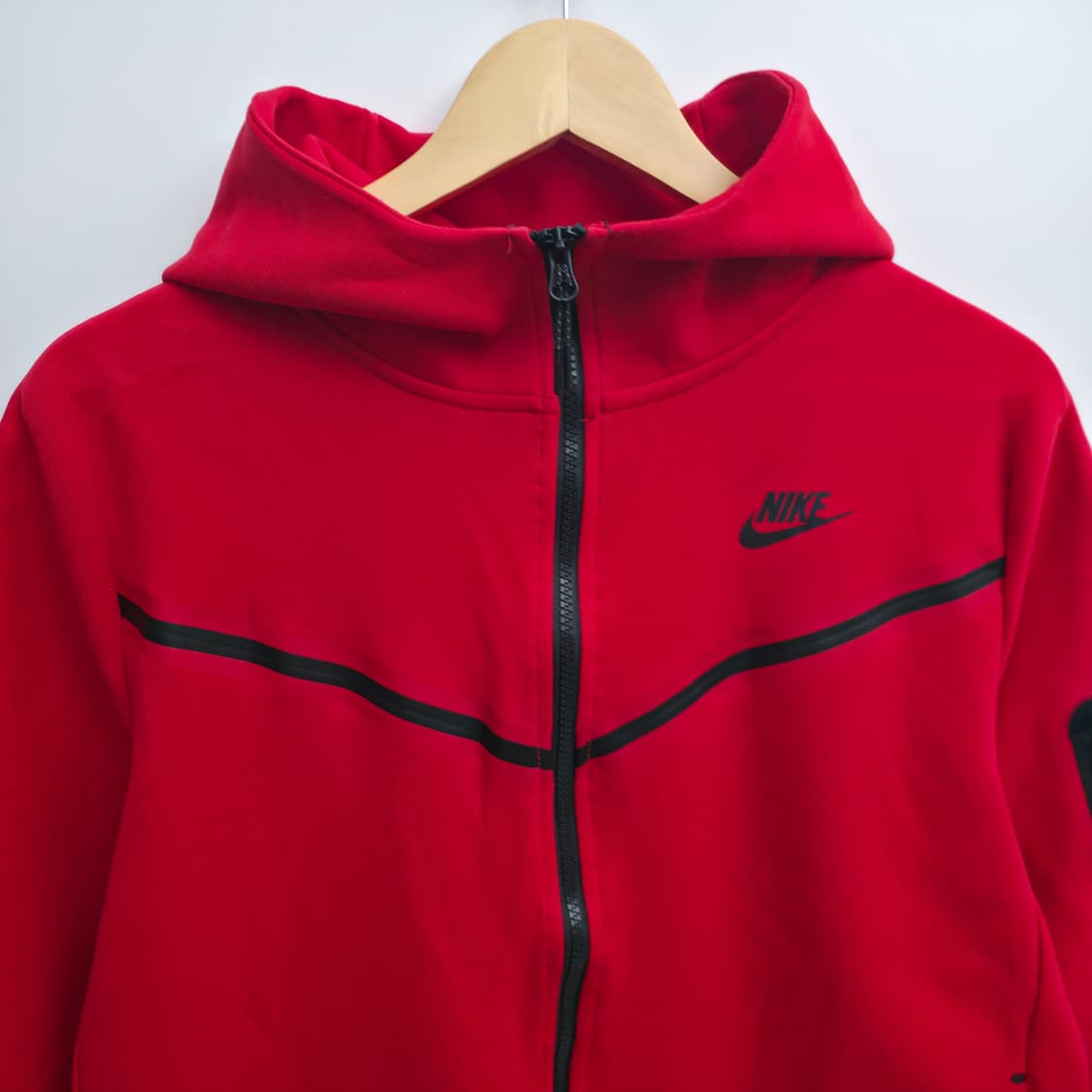 [XL] 나이키 테크 플리스 후드집업 레드 상품이미지2