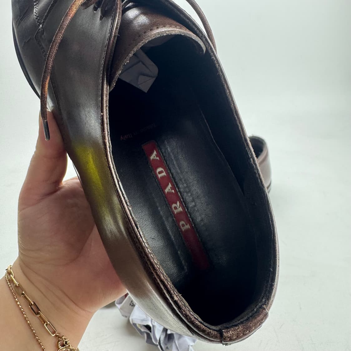 265) PRADA 프라다 스포츠 더비슈즈 상품이미지10