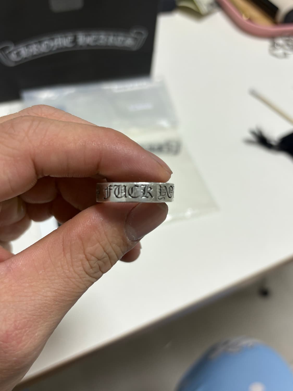 크롬하츠 퍽유링6mm FU-9.0 (20호)  상품이미지5