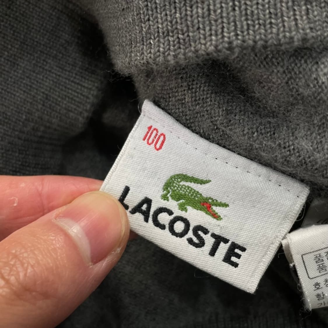 100 라코스테 폴라 니트 상품이미지3