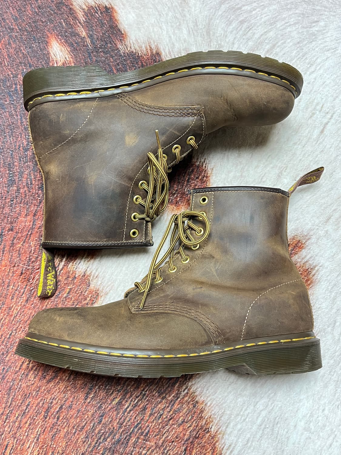 [43] 닥터마틴 1460 크레이지호스 8홀 워커 브라운 상품이미지1