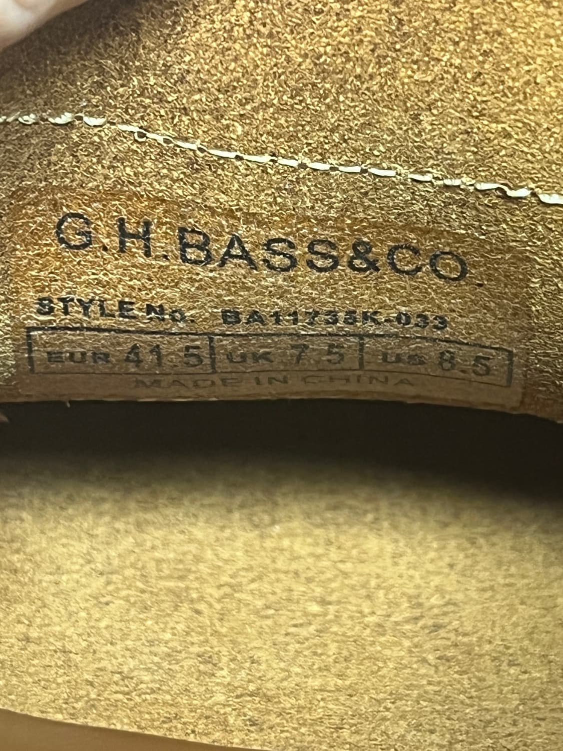 [41.5] 바스 위준 페니로퍼 브라운 상품이미지5