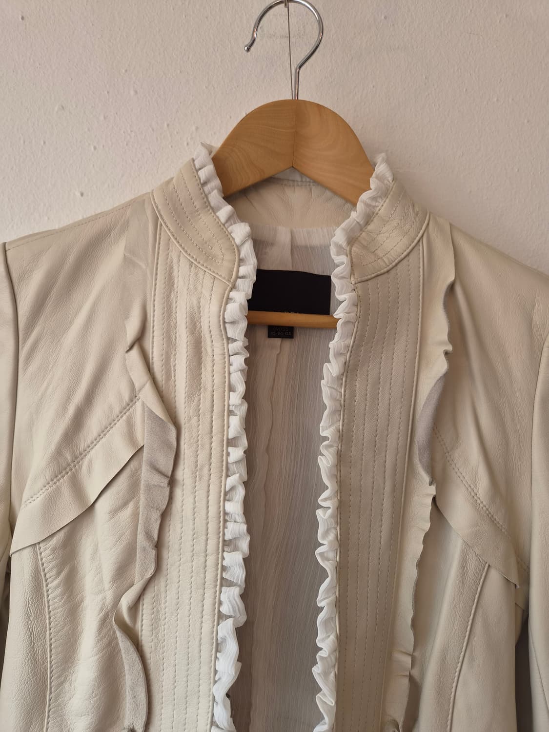 North Beach 여성 프릴양가죽자켓 M55사이즈 상품이미지1