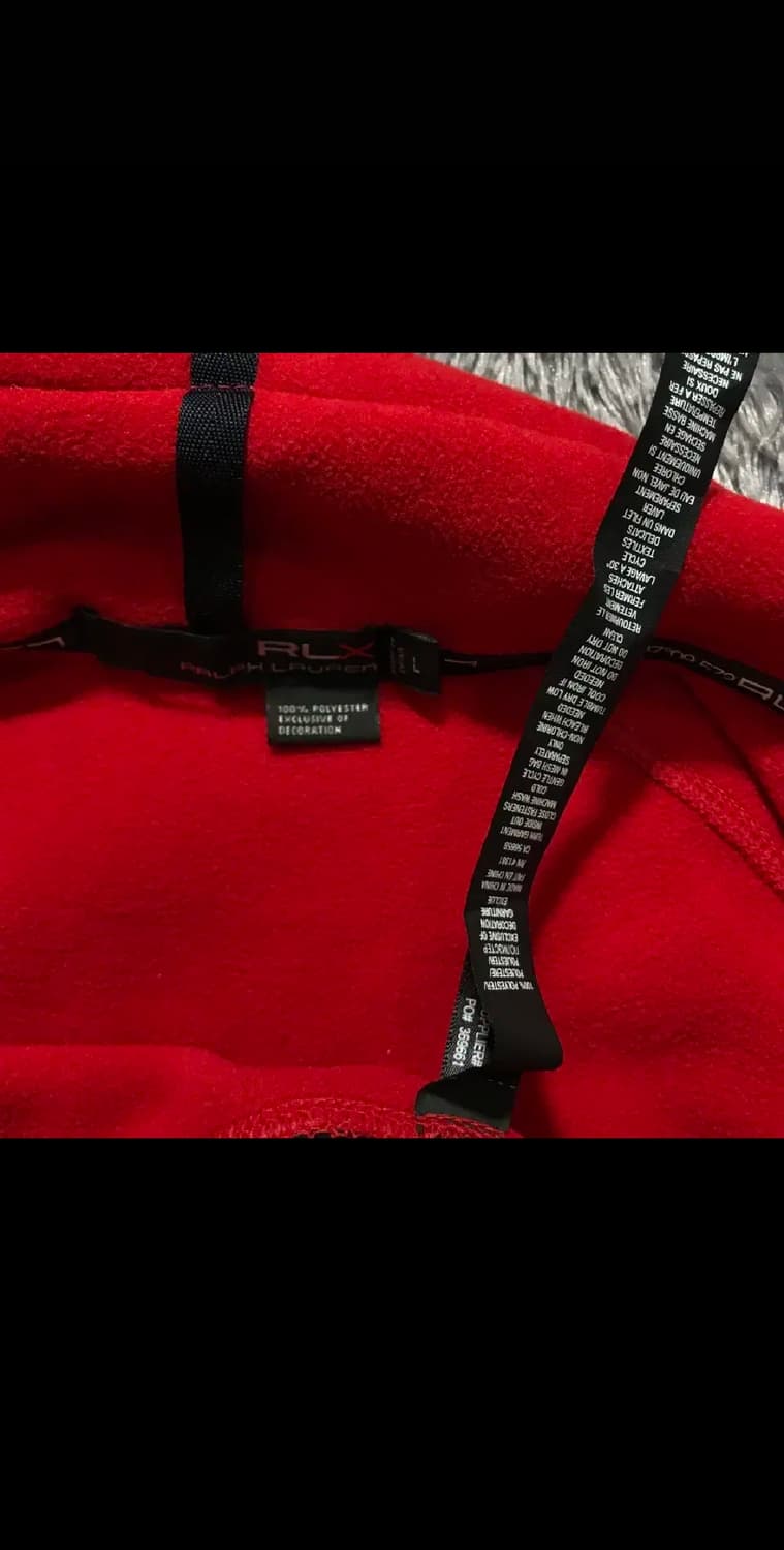 [[L, 공용] 폴로(POLO) 랄프 로렌 RLX 성조기 플리스 집업조끼 상품이미지5