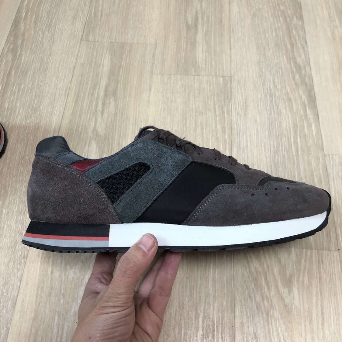 (41) 리프로덕션 오브 파운드 리오파 프렌치 밀리터리 트레이너 스니커즈 상품이미지5