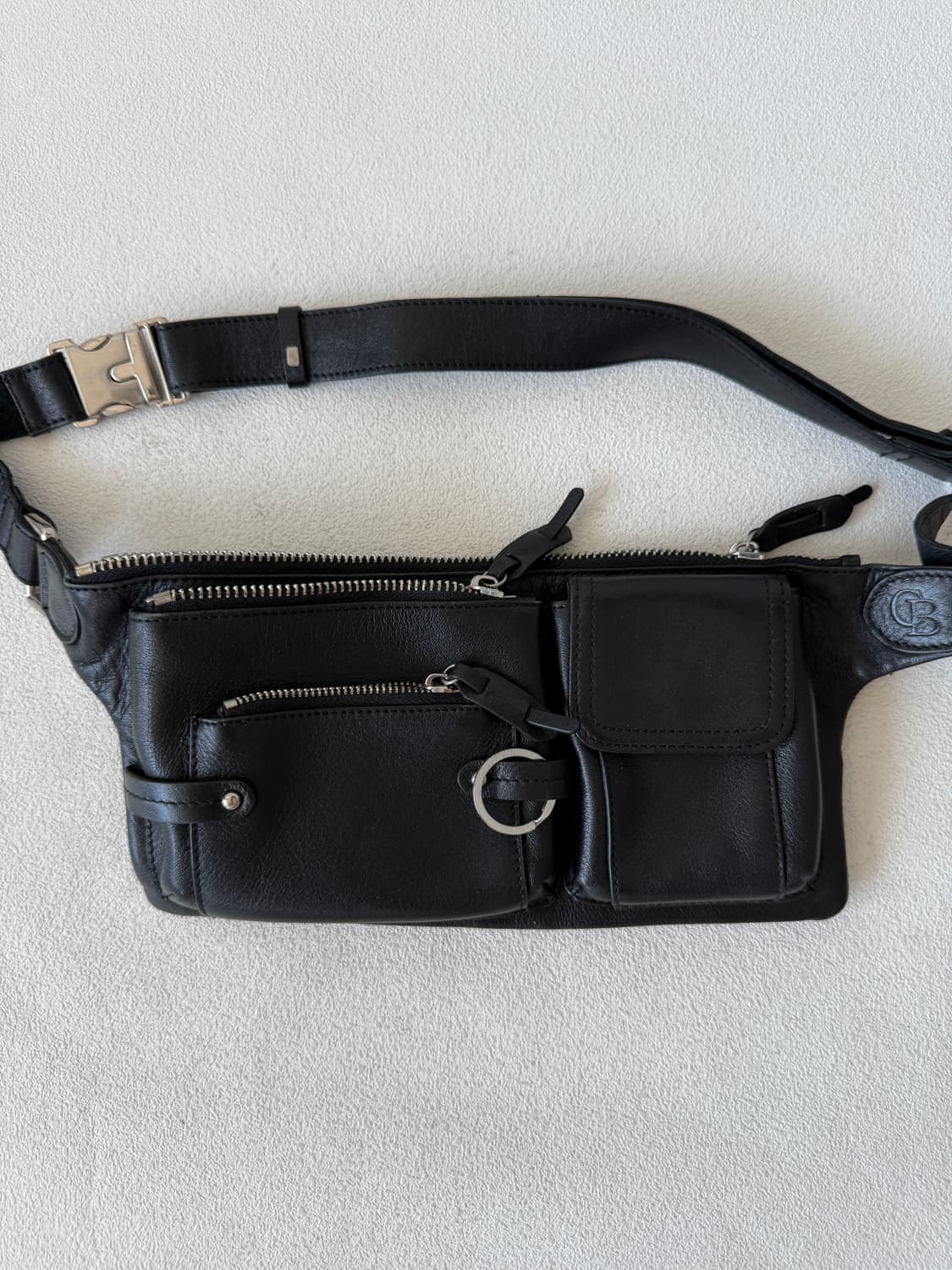 Pre owned 레더 힙색 상품이미지2