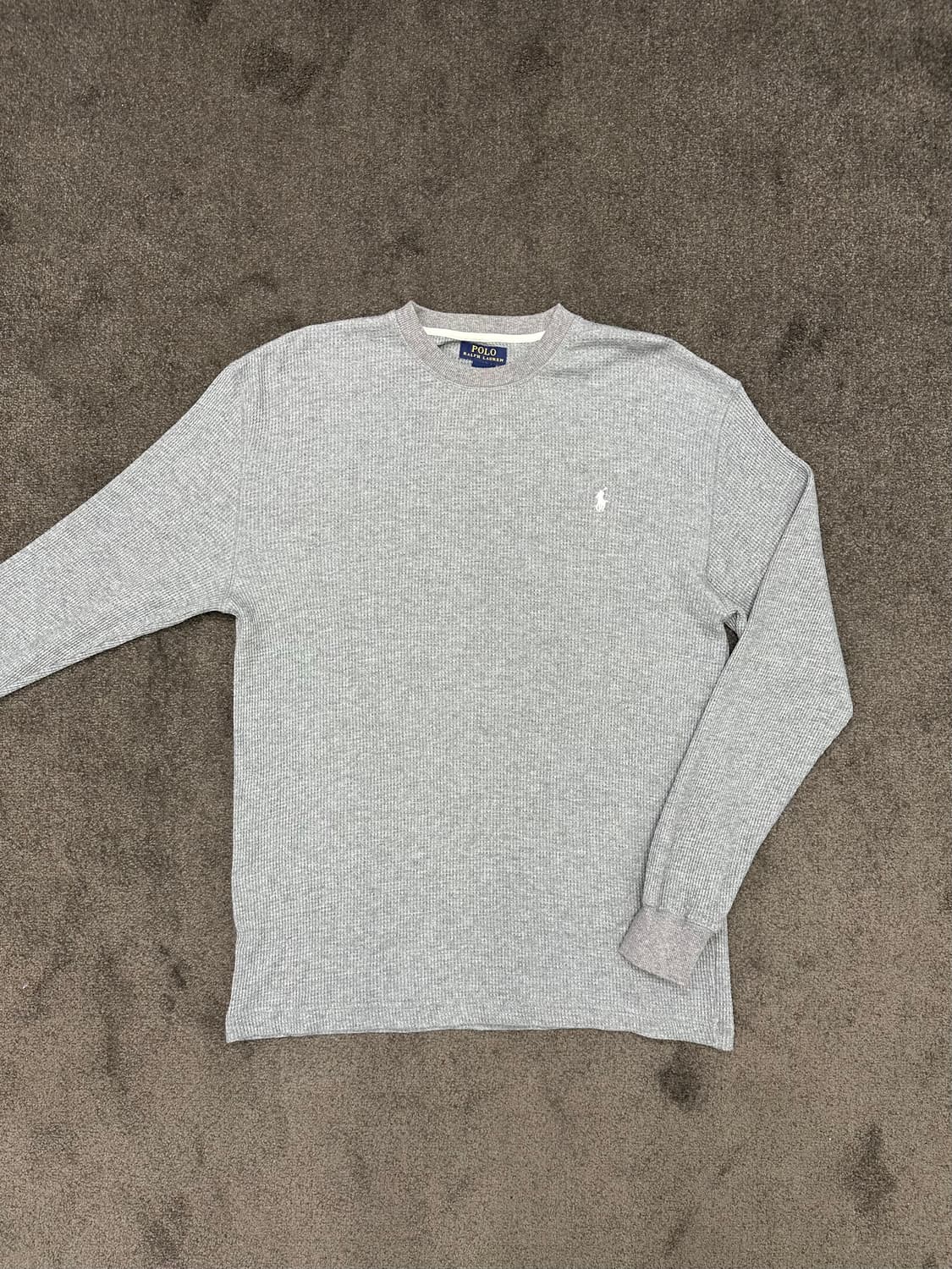 폴로 랄프로렌 남성 와플 롱슬리브 L 상품이미지1