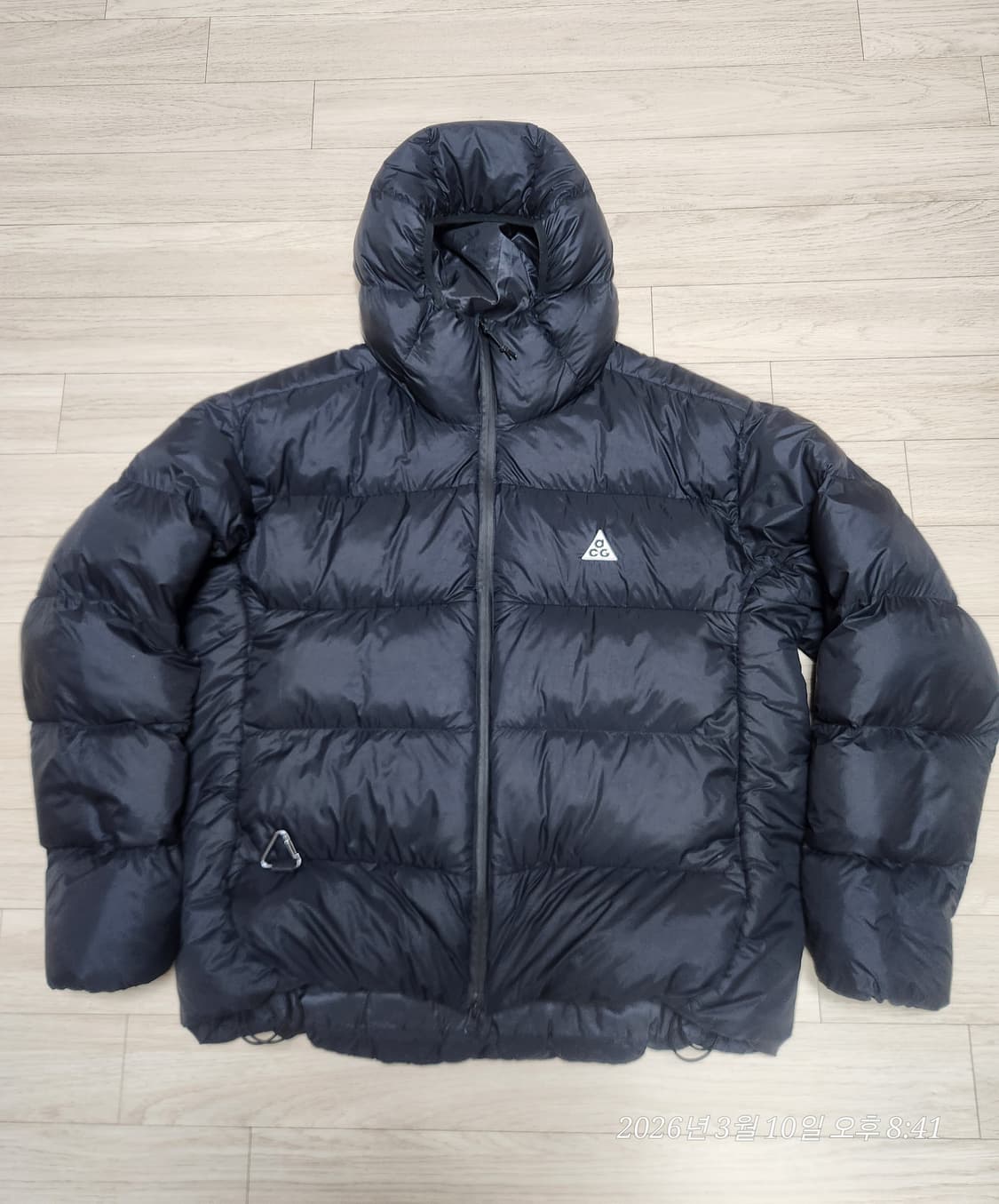 [나이키] ACG 루나 레이크 후드 패딩 블랙 XL 상품이미지2