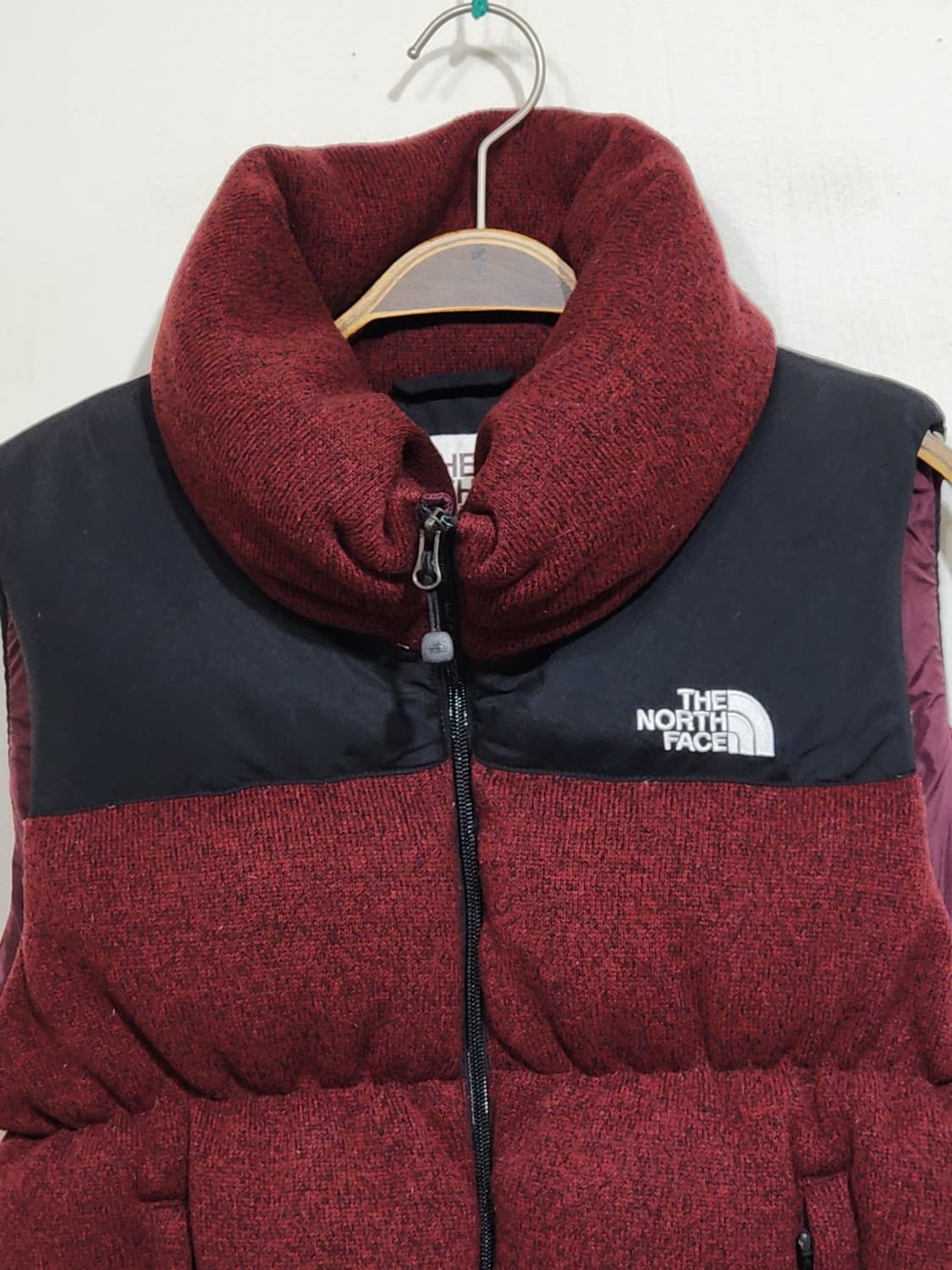 (M) 노스페이스 700 패딩조끼 투톤 다운 베스트  상품이미지2