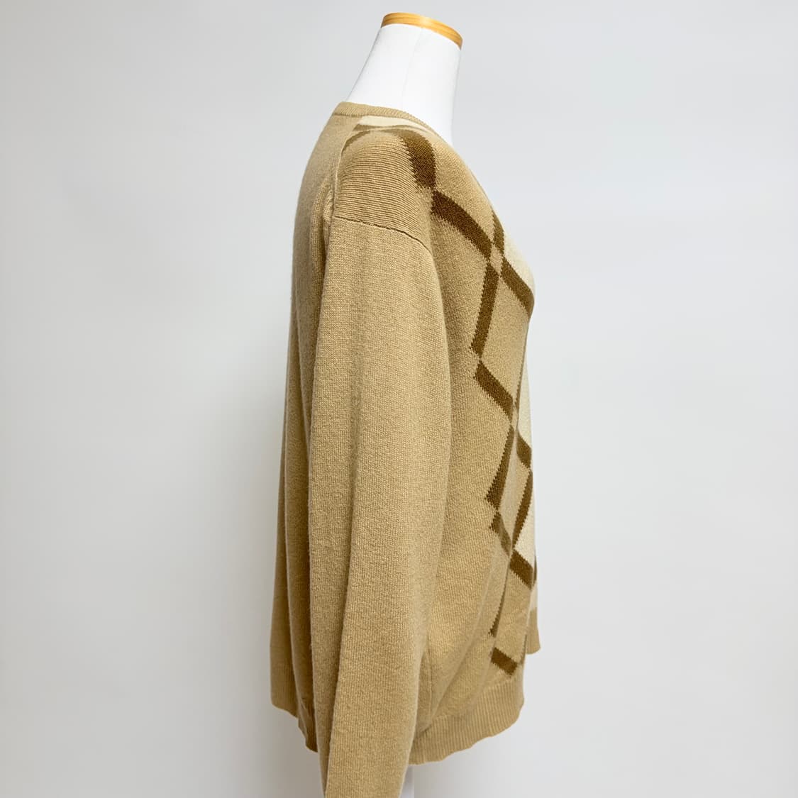 [캐시미어 100%] Lyle&Scott 스코트랜드 아가일 니트 40 상품이미지2