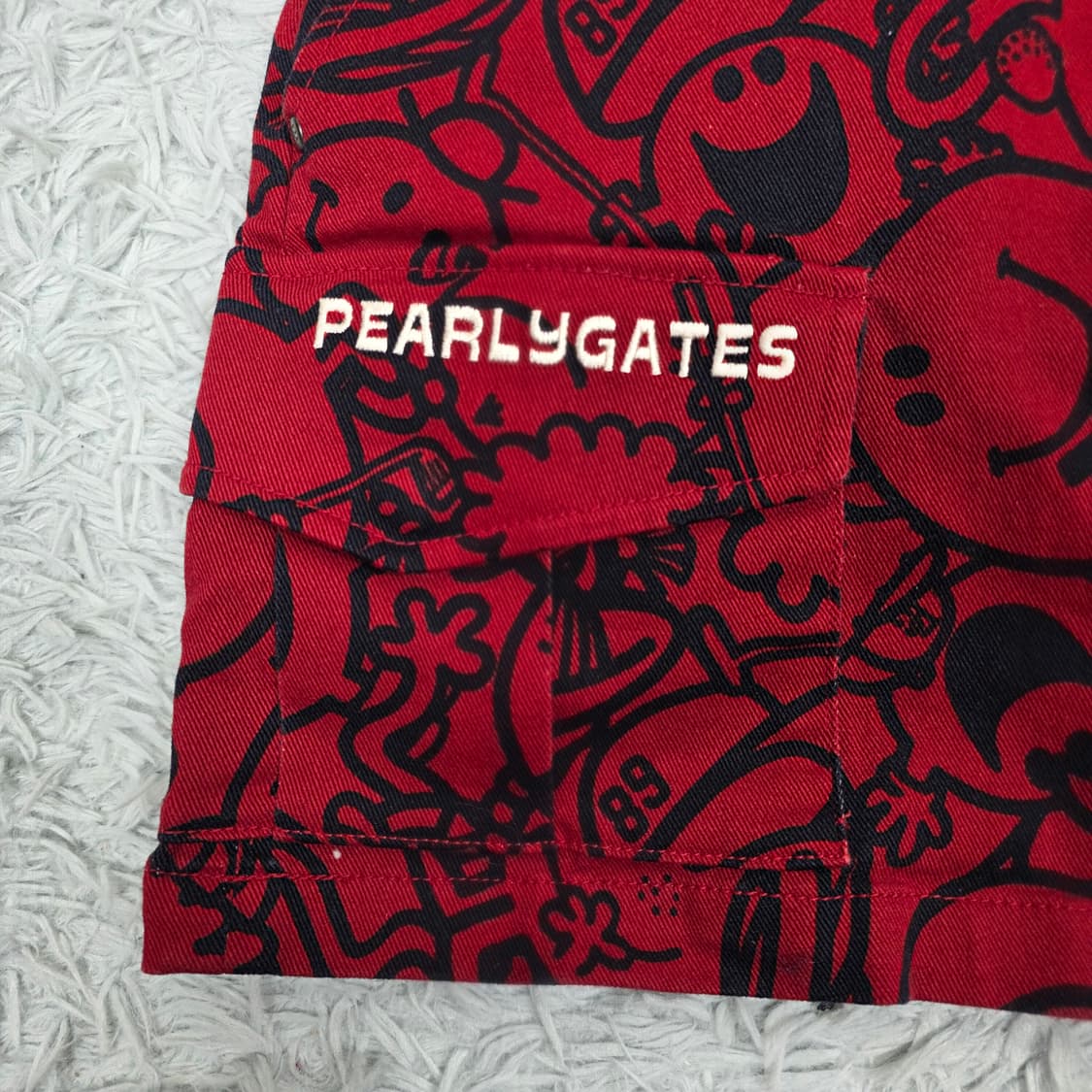 파리게이츠 스마일로고 카고 큐롯스커트 0호 상품이미지3