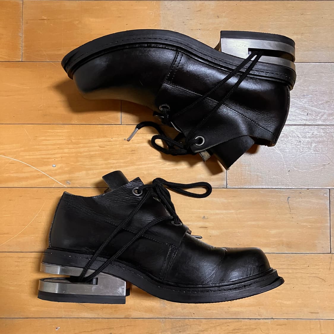 bikkembergs 비캠버그 메탈 힐 더비슈즈 43 (275) 상품이미지1