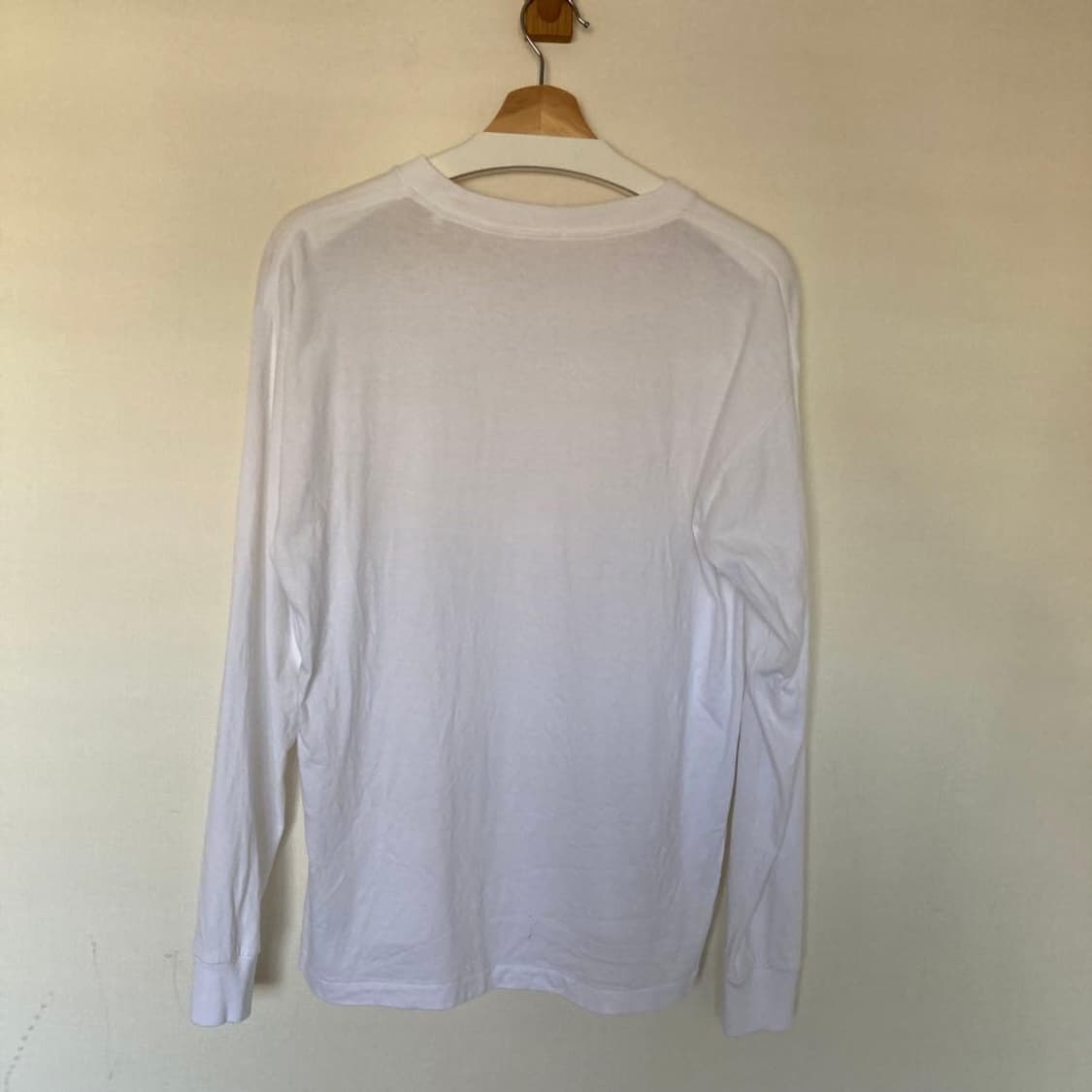 코모리 / 크루넥 긴팔티셔츠 화이트 / 2 상품이미지2