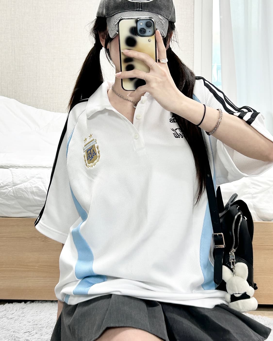 아디다스 아르헨티나 삼선 카라티 상품이미지2