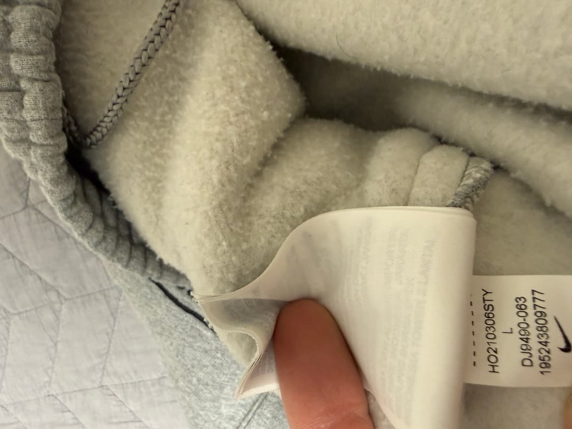 나이키 스투시 스웻 팬츠 그레이 L 나투시 상품이미지4